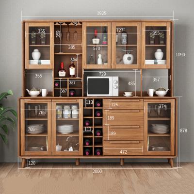 China Modern Multifunctional Modern Minimalist Custom Buffet Wine Display Showcase Cabinet Sideboard for sale