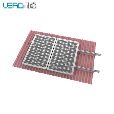 China Hard Factory Aluminum Structure Manufacturing Solar Panel Mounting Structure Solar Support System for sale