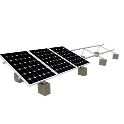 China Hard Factory-manufactured Solar Power System Aluminum Structures Solar Panel Mounting System Roof Installation Structure for sale