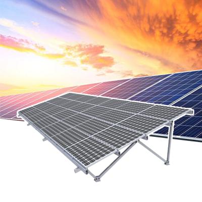 China PV Solar Panel Installation System Aluminum Solar Panel Mounting Aluminum Ground Support Structure for sale