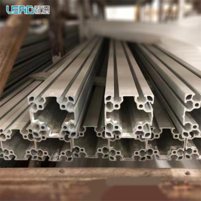 China Transport Tools Aluminum Sections V Slot Aluminum Extrusion T-slot Aluminum Profiles Industrial Flow Production Line for sale