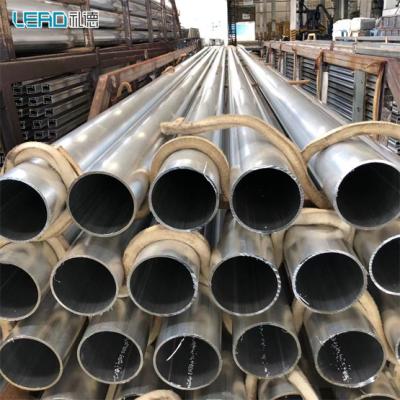 China PV System Aluminum Extrusion Companies Aluminum Extrusion Round Tube Process Aluminum Round Pipe for sale