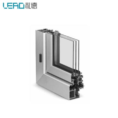 China door & Window Anodizing Custom Aluminum Extrusion Profiles For Aluminum Windows And Doors Manufacturer for sale