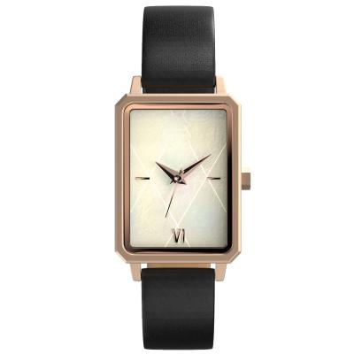 China Fashion Business Stainless Steel Women's Casual Watches Day/Date Square Quartz Ultra-thin Waterproof Watch for sale