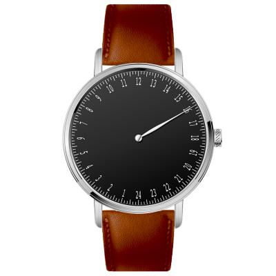 China Wholesale Day/Date Brand Your Name 24 Hour Quartz Watch Atmosphere Sapphire Glass 5 Hand Dial One Minimalist for sale