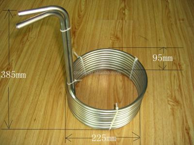 China Bear or Wine Machine 304 Food Grade Stainless Steel Wort Chiller for Wine Beer Heat Exchanger for sale