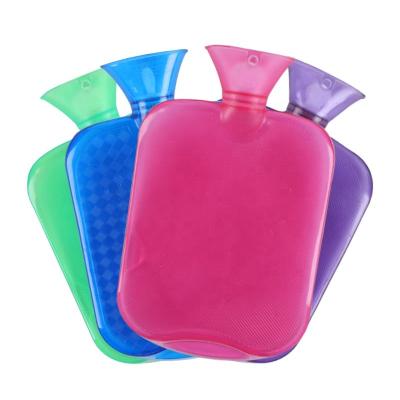 China For Hot In The Winter 2022 Hot Sale PVC Hot Water Bottle 2L One Molding No Leakage Hot Water Bag Wholesale for sale