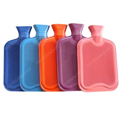 China For Warm In The Winter Best Warm Hand Warmer BS 2l Water Bottle Natural Rubber Hot Water Bags Wholesale for sale