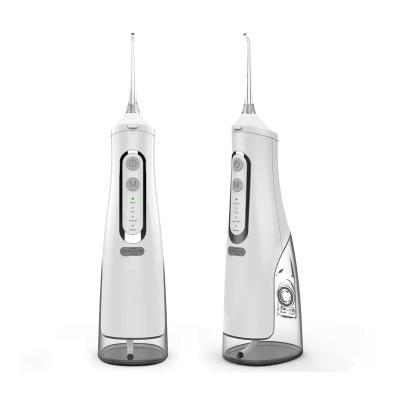 China Outdoor Factory Wholesale Portable Electric Flosser 310ml Water Tank Dental Cordless Water Flosser for sale