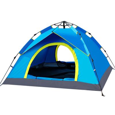 China Camouflage/Field Single Layer Automatic Play Tent Beach Camping Tent for sale