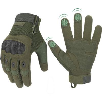 China Durable Daily Protective Touch Screen Military Tactical Gloves For Hunting Shooting Rise for sale