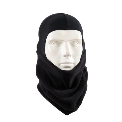 China Skin Friendly Warm Sale Winter Hats And Warmer Scarf Neck Cuff Polyester Balaclava for sale