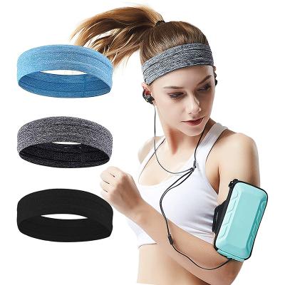 China High Quality Breathable Adjustable Elasticity Moisture Wicking Headband And Sports Headband For Women While Exercising for sale