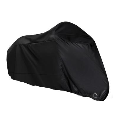 China All Weather Heavy Duty Waterproof 210D Oxford Protective Motorcycle Outdoor Cover With PU Coating for sale