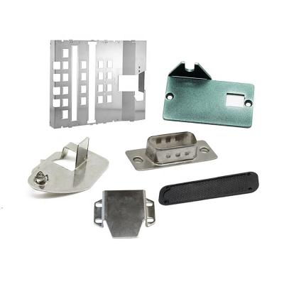 China Widely Used Sheet Metal Folding Utility Aluminum Metal / Custom Galvanized Steel Sheet Stamping Parts for sale