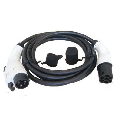 China Khons industrial mode 2 16a 32a evse charging cable/j1772 to dostar connector IEC 62196-2 ev cables/charging plugs for electric car for sale