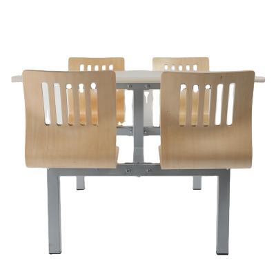 China Contemporary hot sale fast food table chair restaurant set furniture for sale