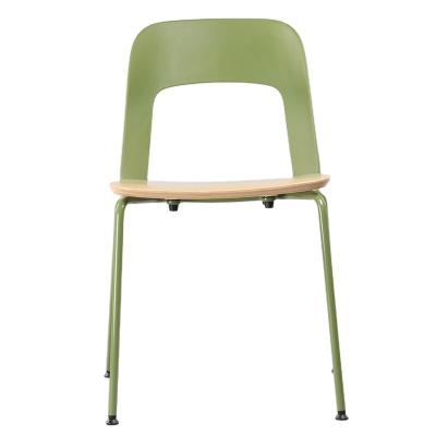 China Cheap Scandinavian Design Stackable Metal Dining Chair 	School Dining Chair for sale