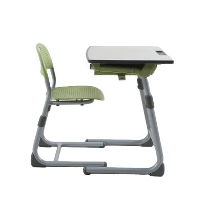 China New contemporary design college office chair set School Table Chair School, Hall for sale