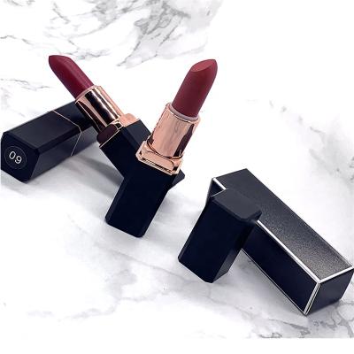 China New Design Waterproof Matte Lipstick Lipgloss 2 In 1 Tube Custom Size Quality For Women for sale