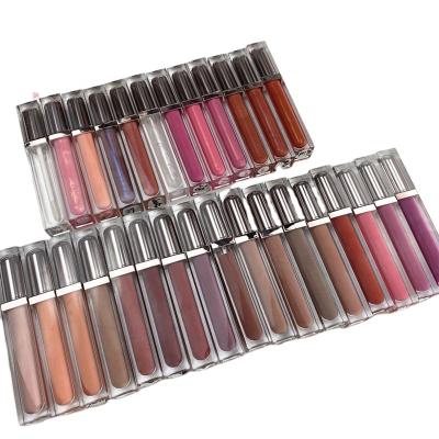 China ODM Wholesale Logo Hyaluronic Multi Color Natural Lip Gloss Waterproof Custom Lip Plumper 29 Colors for sale