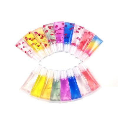 China Waterproof Wholesale Logo Private Label Packaging Custom Vegan Lip Gloss 17 Colors Lip Gloss Clear Tubes for sale