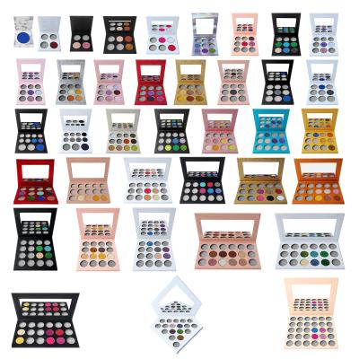 China Small Private Label Waterproof Drop Palette Empty Eyeshadow Palettes Wholesale for sale