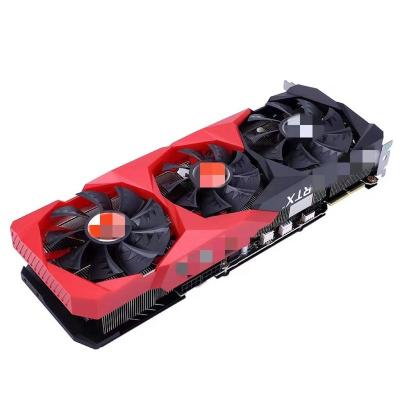 China Workstation graphics card type RTX3060TI 3070TI 3080TI 3090 rx580 8gb graphics card desktop game for sale