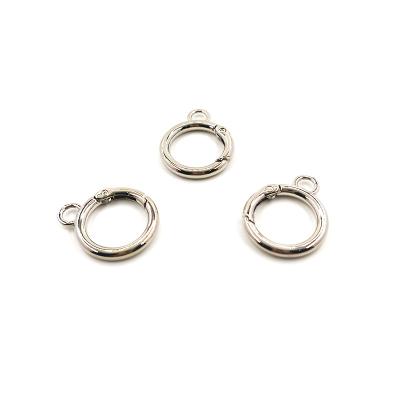 China Fasion New Fashion Metal Oval Shape Buckle O Ring For Leather Bag Strap Metal Accessories for sale