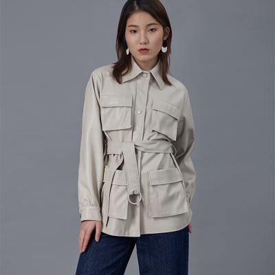 China Simple Women's Blazer New Simple Style Ivory Neutral Korean Zipper Zipper Breathable Para Hombres for sale