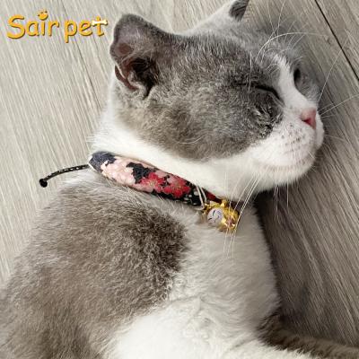 China Personalized Super Cute Cute Wearable Dog Cat Accessories Leash 7COLOR Bell 4cm Large Dog Collar Bone Collar for sale