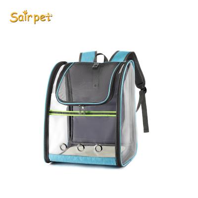 China Travel Approved Breathable Portable Pet Carrier Airline Pet Carrier Backpack Transparent Capsule for sale