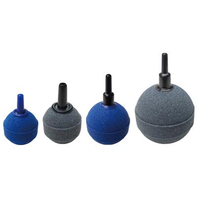 China HiSin AS/BS Series Viable Ball Form 7 Boxes Gray Bubble Air Stone Diffuser Blue For Hydroponics/Aquarium/Wastewater Treatment for sale