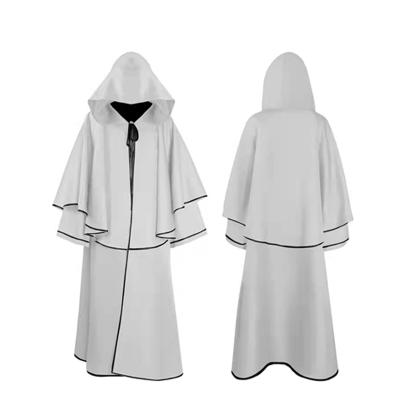 China 2022 Hot Selling Halloween Cosplay Costume Medieval Adult Cosplay Costume Grim Reaper Cape Devil Cloak Cloak for sale