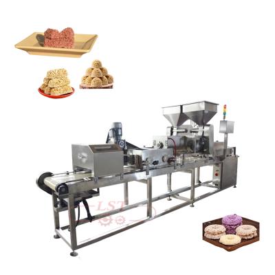 China Full Automatic Snack Factory Tank Landing Ship Factory Sale Oat Chocolate Oatmeal Cereal Bar Forming Production Line for sale