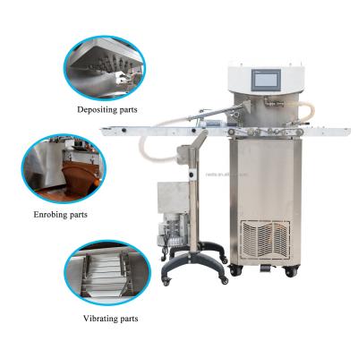 China Automatic Global Hot Sale 25-100 L Batch Multi Function Chocolate Tempering Machine for sale