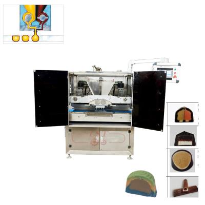 China Easy To Operate Maker 200kg Chocolate Balls Dropping Line for sale