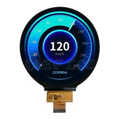 China Hoge helderheid 1000 Nits 4 inch rond TFT-LCD-scherm (720x720 punten) met MIPI 4-lane interface Te koop