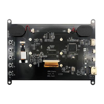 China 800x480 capacitief Touch screen 7 Duimhdmi Vertoning Compatibel met Framboos Pi 3 4 5 Te koop