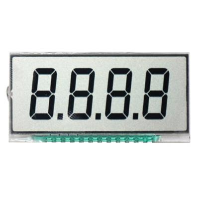 China 7 segmenten LCD-scherm, 4 cijfers 8 cijfers 7 segmenten LCD, monochroom LCD-scherm, LCD-numeriek display Te koop