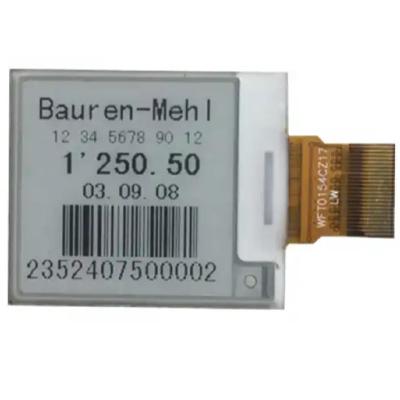 China 1.54 inch E-ink Display 200*200 punten resolutie, AM EPD, Ultra Low Power Consumption SPI interface Te koop