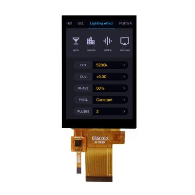 Κίνα 3.5 ιντσών TFT LCD οθόνη με ILI9488 MCU διεπαφή,3.5 ιντσών χωρητικό πίνακα αφής TFT LCD οθόνη προς πώληση