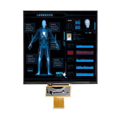 Cina Pannello LCD ad alta luminosità 1000 Nits 7,6 pollici IPS quadrato TFT LCD Display 800x800 punti con interfaccia MIPI in vendita