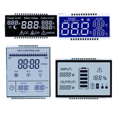 China Custom OEM Segment LCD Display Panel TN STN HTN VA FSTN Reflective for sale