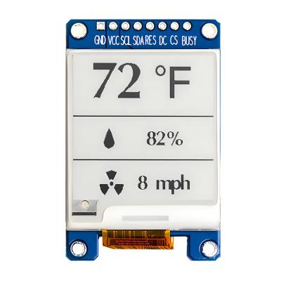 China SPI E-Ink Display 1,5 Zoll Schwarz-Weiß 152x152 Punkte, 1,54