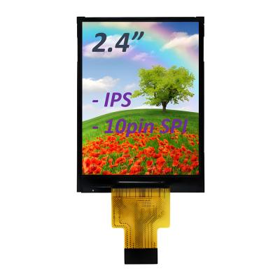 Cina Garanzia di basso prezzo IPS TFT LCD da 2,4 pollici Interfaccia SPI 10 pin in vendita