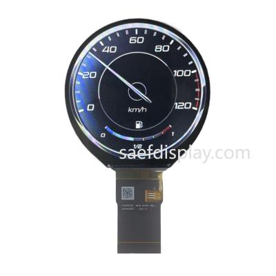 China Automotive Grade 2.8 Inch Tft Display SPI+RGB Interface 480*480 Round Circular LCD Screen for sale