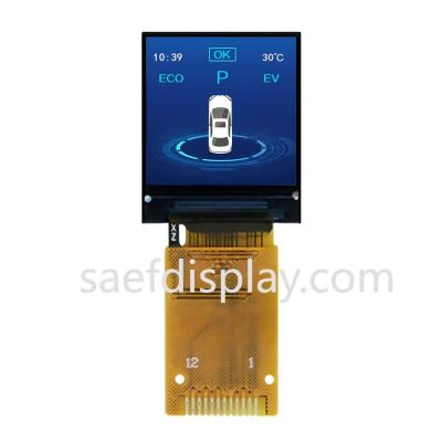 China Mini Square LCD 0.85 Inch 128*128 IPS TFT LCD Display Module SPI Small Square GC9107 12Pin for sale