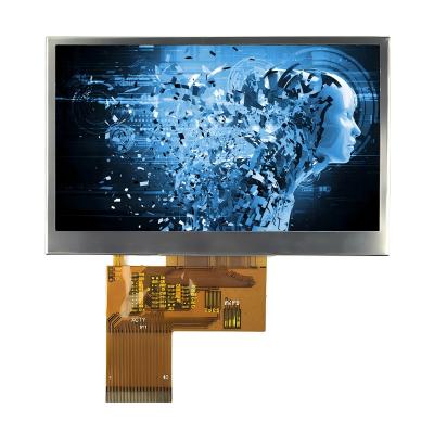 China 4.3-inch Hoge helderheid 1000nits TFT LCD-module 480x272 Resolutie En optioneel touchscreen Te koop