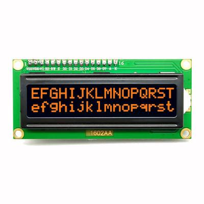 Китай Дисплей 1602 LCD характера УДАРА 16x2 с белым красным оранжевым характером продается